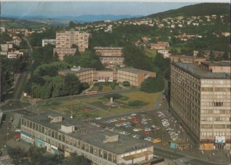 Tschechien - Gottwaldov - Platz der Roten Armee - 1981 Tschechien - Gottwaldov - Platz der Roten Armee - 1981