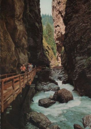 Österreich - Liechtensteinklamm - Kessel - ca. 1975 Österreich - Liechtensteinklamm - Kessel - ca. 1975