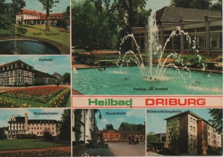 Bad Driburg - u.a. Müttererholungsheim - 1976 Bad Driburg - u.a. Müttererholungsheim - 1976