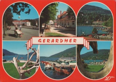 Frankreich - Gerardmer - 6 Teilbilder - 1989 Frankreich - Gerardmer - 6 Teilbilder - 1989