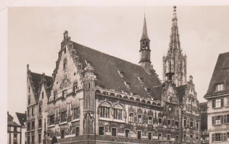 Ulm Donau - Rathaus - 1954 Ulm Donau - Rathaus - 1954