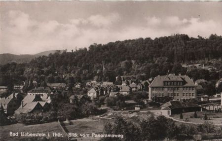 Bad Liebenstein - Blick vom Panoramaweg Bad Liebenstein - Blick vom Panoramaweg
