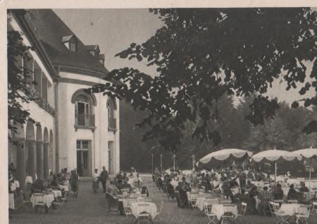 Bad Tölz - Kurhaus-Terrasse - ca. 1955 Bad Tölz - Kurhaus-Terrasse - ca. 1955