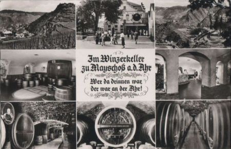 Mayschoß - Im Winzerkeller - 1960 Mayschoß - Im Winzerkeller - 1960