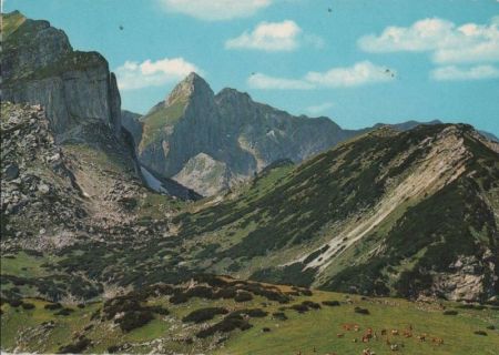 Österreich - Rofangebirge - Blick vom Roßkogel - ca. 1970 Österreich - Rofangebirge - Blick vom Roßkogel - ca. 1970