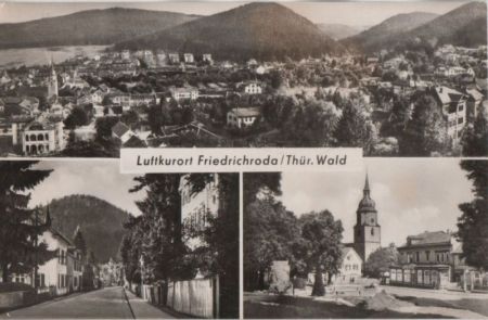 Friedrichroda - mit 3 Bildern - 1965 Friedrichroda - mit 3 Bildern - 1965