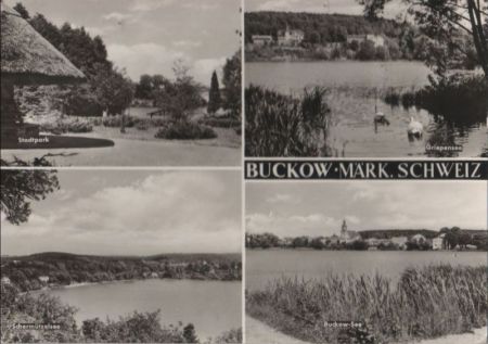 Buckow - u.a. Stadtpark - 1976 Buckow - u.a. Stadtpark - 1976