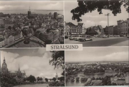 Stralsund - u.a. Frankenteich - ca. 1965 Stralsund - u.a. Frankenteich - ca. 1965