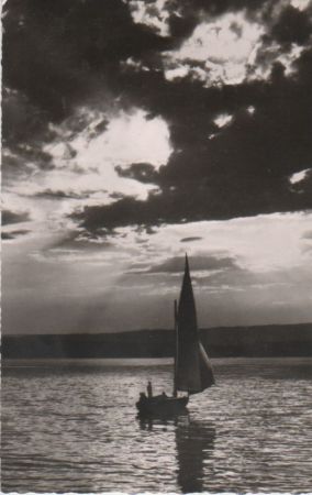 Segelschiff - Heimfahrt - ca. 1955 Segelschiff - Heimfahrt - ca. 1955