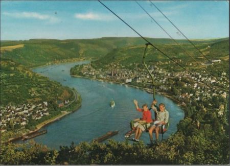 Boppard - mit Sessellift - ca. 1980 Boppard - mit Sessellift - ca. 1980