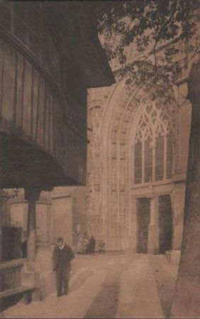 Schweiz - Lausanne - Cathedrale, Porche Principal - ca. 1935 Schweiz - Lausanne - Cathedrale, Porche Principal - ca. 1935