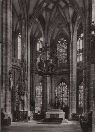 Nürnberg - St. Lorenzkirche - 1962 Nürnberg - St. Lorenzkirche - 1962