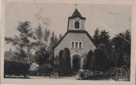 Altenberg-Oberbärenburg - Waldkapelle - ca. 1950 Altenberg-Oberbärenburg - Waldkapelle - ca. 1950