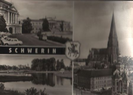 Schwerin - u.a. Dom - 1974 Schwerin - u.a. Dom - 1974