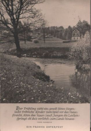 Ostergrüße mit Sinnspruch - 1971 Ostergrüße mit Sinnspruch - 1971