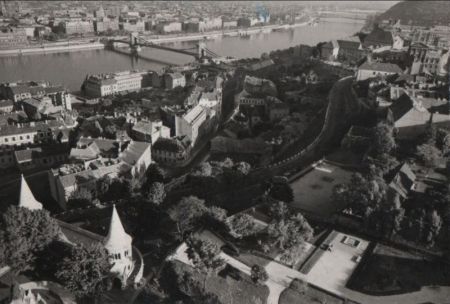 Ungarn - Budapest - Aussicht aus der Matthias Kirche - 1963 Ungarn - Budapest - Aussicht aus der Matthias Kirche - 1963