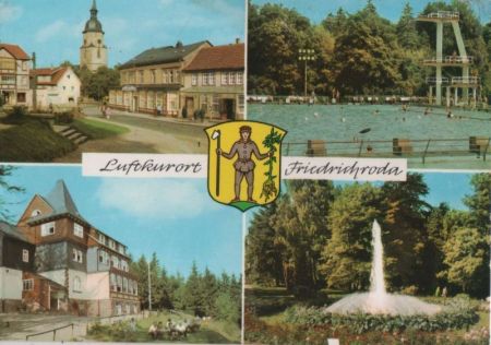 Friedrichroda - u.a. Am Platz der DSF - 1972 Friedrichroda - u.a. Am Platz der DSF - 1972