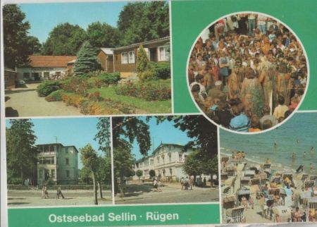 Sellin - mit 5 Bildern - ca. 1980 Sellin - mit 5 Bildern - ca. 1980