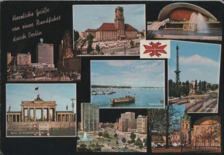 Berlin - mit 8 Bildern - 1968 Berlin - mit 8 Bildern - 1968