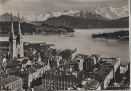 Luzern - Schweiz - mit den Alpen Luzern - Schweiz - mit den Alpen