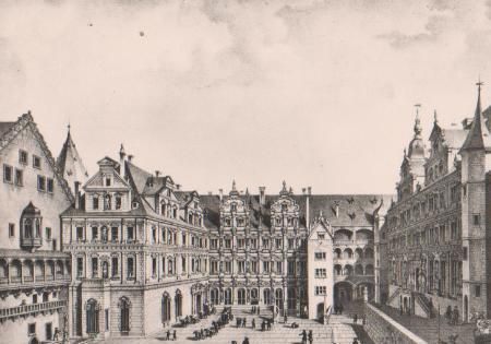 Heidelberg - Schloßhof - ca. 1985 Heidelberg - Schloßhof - ca. 1985