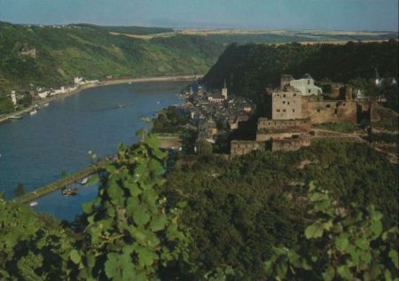 Sankt Goar - Burg Rheinfels - ca. 1980 Sankt Goar - Burg Rheinfels - ca. 1980