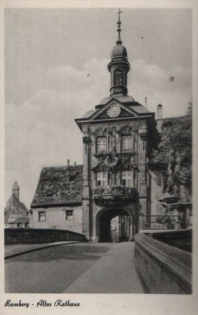Bamberg - Altes Rathaus - ca. 1950 Bamberg - Altes Rathaus - ca. 1950