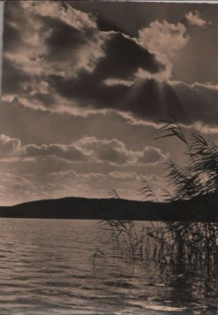 Sonne und Wolken am See - 1962 Sonne und Wolken am See - 1962