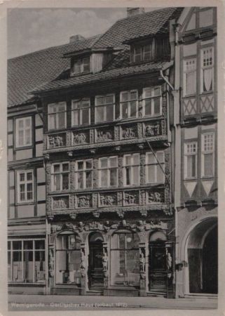Wernigerode - Gerlitzsches Haus - ca. 1955 Wernigerode - Gerlitzsches Haus - ca. 1955