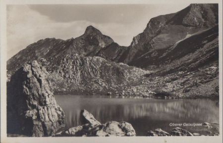Gaisalpsee - oberer See - ca. 1950 Gaisalpsee - oberer See - ca. 1950