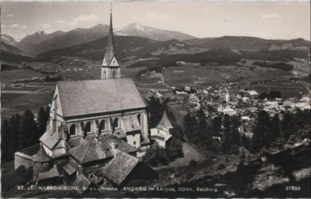 Österreich - Tamsweg - St. Leonhardikirche - 1962 Österreich - Tamsweg - St. Leonhardikirche - 1962