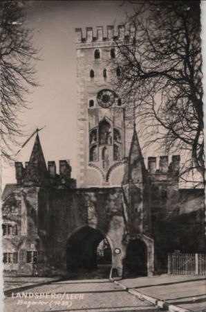 Landsberg - Bagertor - 1957 Landsberg - Bagertor - 1957
