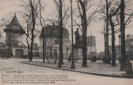 Frankreich - Rouen - Entree de la Rue Jeanne de Arc - ca. 1935 Frankreich - Rouen - Entree de la Rue Jeanne de Arc - ca. 1935