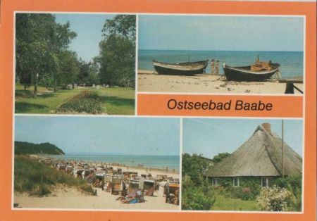 Baabe - u.a. Rohrdachhaus - 1988 Baabe - u.a. Rohrdachhaus - 1988