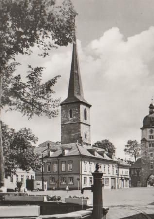 Arnstadt - Blick zum Riedtor - 1978 Arnstadt - Blick zum Riedtor - 1978