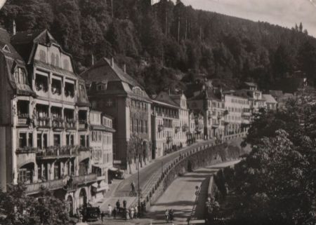 Bad Wildbad - Olgastraße - 1957 Bad Wildbad - Olgastraße - 1957