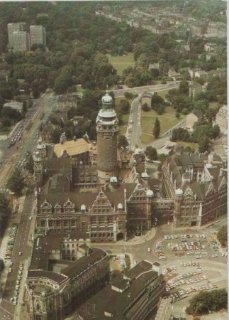 Leipzig - Neues Rathaus - 1989 Leipzig - Neues Rathaus - 1989