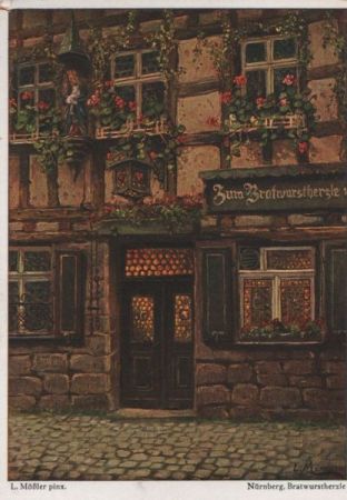 Nürnberg - Bratwurstherzle - ca. 1960 Nürnberg - Bratwurstherzle - ca. 1960