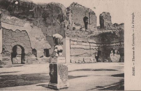 Italien - Rom - Thermes de Carracala - Le Peristyle - ca. 1935 Italien - Rom - Thermes de Carracala - Le Peristyle - ca. 1935