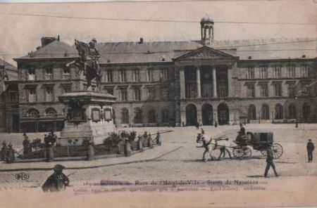Frankreich - Rouen - Place de la Hotelde Ville - ca. 1935 Frankreich - Rouen - Place de la Hotelde Ville - ca. 1935