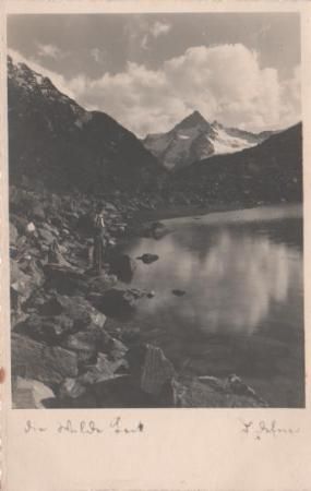 stiller Bergsee - ca. 1935 stiller Bergsee - ca. 1935