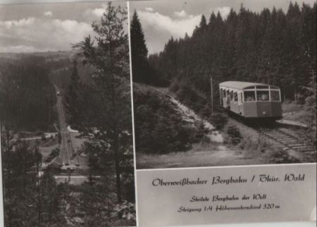 Oberweißbach - Oberweißbacher Bergbahn - 1987 Oberweißbach - Oberweißbacher Bergbahn - 1987