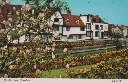 Großbritannien - Canterbury - The River Stour - ca. 1970 Großbritannien - Canterbury - The River Stour - ca. 1970