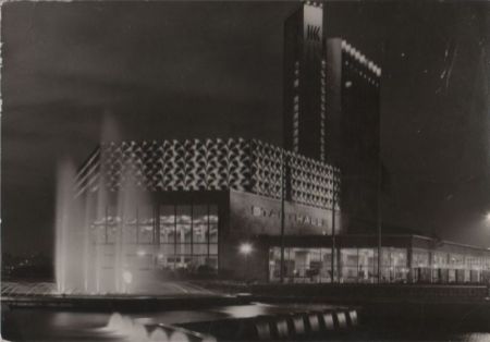 Karl-Marx-Stadt, Chemnitz - Stadthalle - 1978 Karl-Marx-Stadt, Chemnitz - Stadthalle - 1978