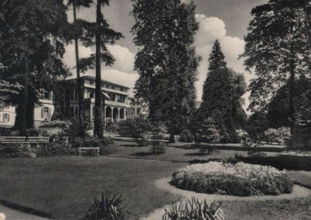 Bad Soden - Kurpark mit Paulinenschlößchen - 1959 Bad Soden - Kurpark mit Paulinenschlößchen - 1959