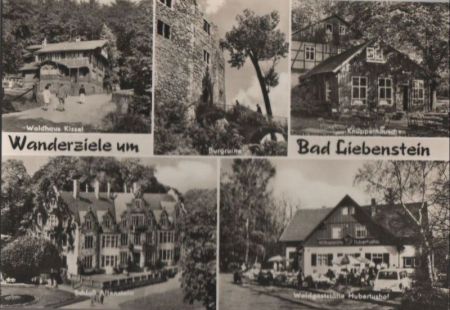 Bad Liebenstein - Wanderziele - 1971 Bad Liebenstein - Wanderziele - 1971