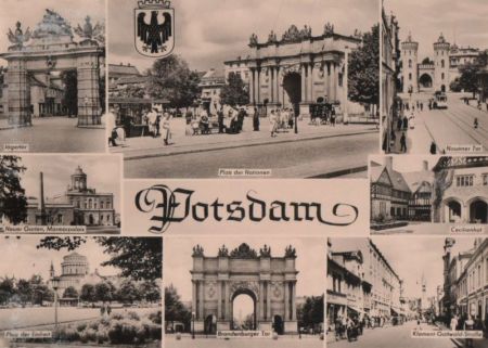 Potsdam - u.a. Nauener Tor - 1961 Potsdam - u.a. Nauener Tor - 1961