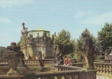 Dresden Zwinger - Zwingerterrasse - ca. 1985 Dresden Zwinger - Zwingerterrasse - ca. 1985
