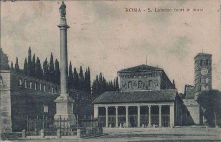 Italien - Rom - S. Lorenzo fuori ie mura - 1922 Italien - Rom - S. Lorenzo fuori ie mura - 1922
