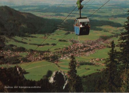 Aschau - mit Kampenwandbahn - ca. 1980 Aschau - mit Kampenwandbahn - ca. 1980